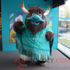 Costume de mascotte de yak...