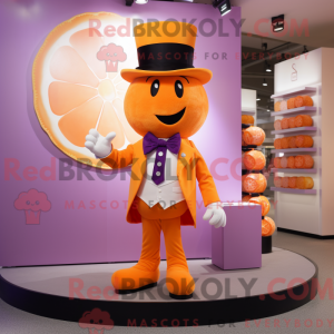 Lavendel Orange maskot...