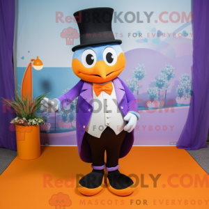 Lavender Orange Maskottchen...