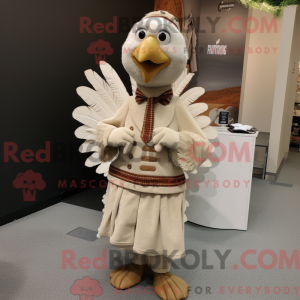 Disfraz de mascota pavo...