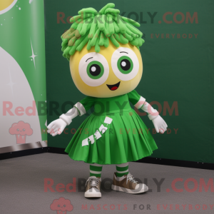 Oliven irsk flag maskot...