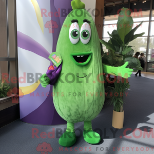Green Eggplant mascot...