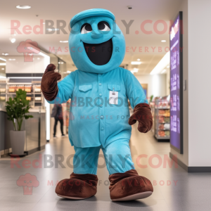Cyan Chocolates mascotte...