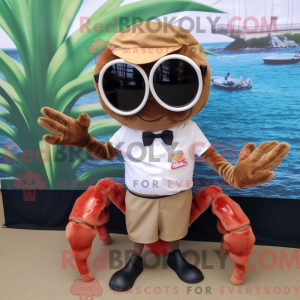 Brown Shrimp Scampi mascot...