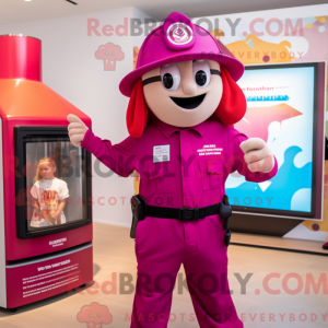 Magenta Fire Fighter...
