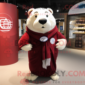 Maroon Seal Maskottchen...