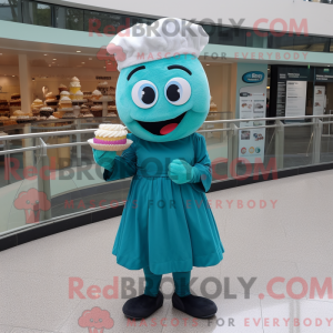Postava maskota Teal...