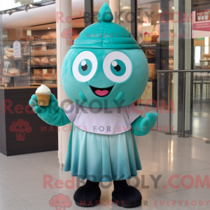 Costume mascotte de Cupcake...