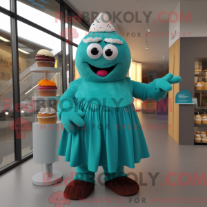 Disfraz de mascota Teal...