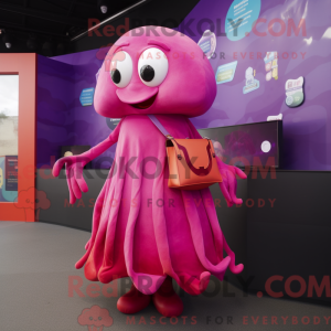 Disfraz de mascota Magenta...