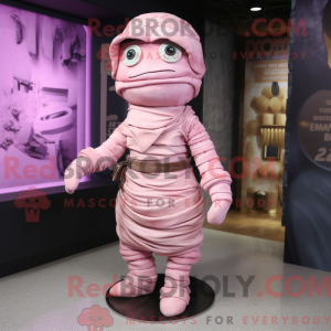 Disfraz de mascota momia...