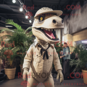Máscara de creme Allosaurus...