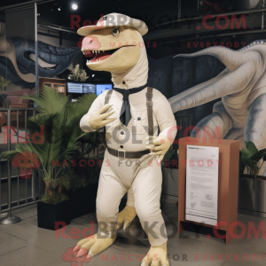 Máscara de creme Allosaurus...