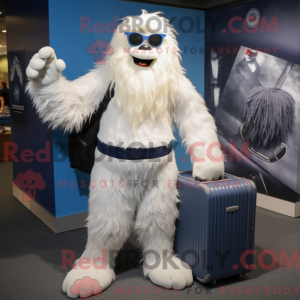 Costume de mascotte de yéti...