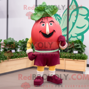 Bordowy reddik...