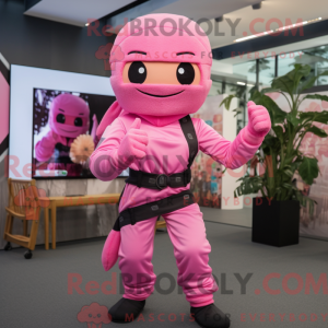 Costume mascotte de Ninja...