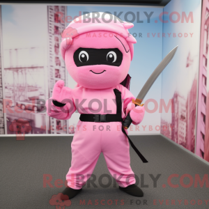 Costume mascotte de Ninja...
