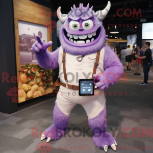 Lavender Demon Maskottchen...