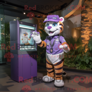 Máscara Lavendel Tiger com...