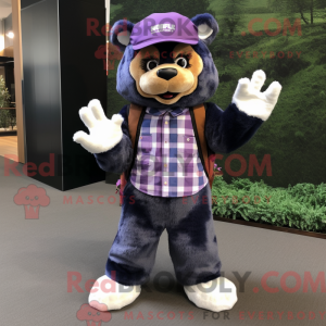 Purple Spectacled Bear...