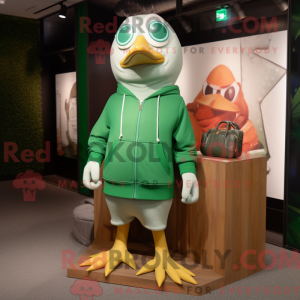 Green Gull maskot kostyme...