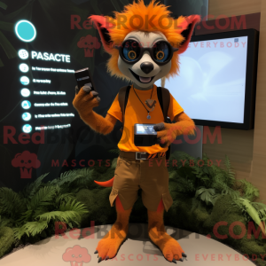 Oransje Aye-Aye...