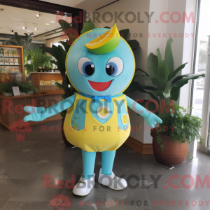 Postava maskota Cyan Lemon...