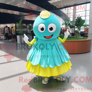 Postava maskota Cyan Lemon...