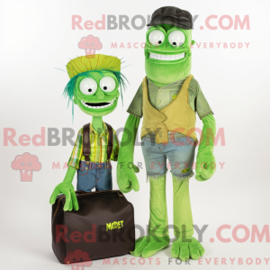 Lime Green Graveyard maskot...