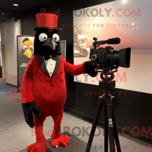 Maskottchenkostüm Rote...