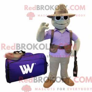 Lavendel Sniper maskot...