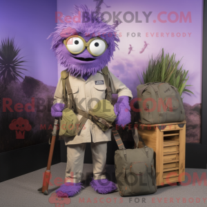 Lavendel Sniper maskot...