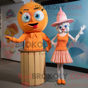 Personaggio mascotte Peach...