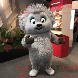 Gray Hedgehog mascot...