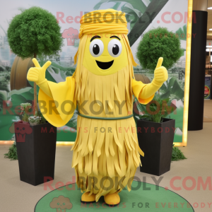 Yellow Pesto Pasta mascot...