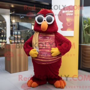 Disfraz de mascota de pollo...