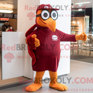 Disfraz de mascota de pollo...