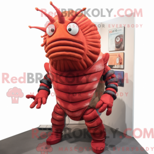 Máscara Rød Trilobite com...