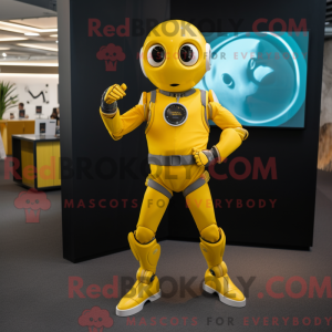 Maskotdraktfigurator Yellow...
