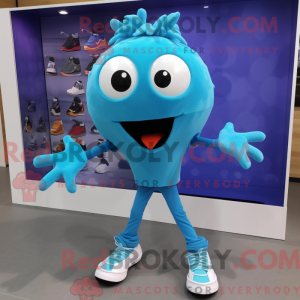 Disfraz de mascota Cyan...