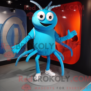 Disfraz de mascota Cyan...