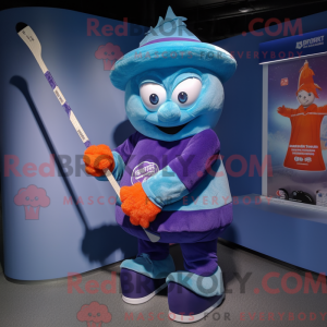 Ice Hockey Stick maskot...