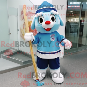 Ice Hockey Stick mascot...