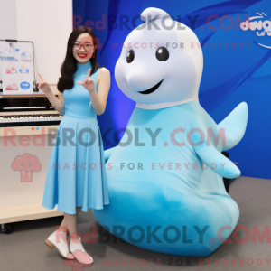 Cyan Beluga Whale...