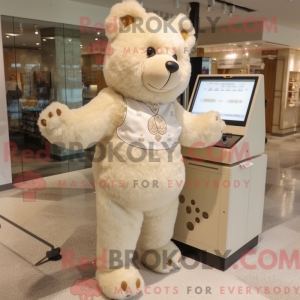 Figura de máscara de urso...