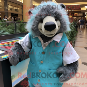 Disfraz de mascota del oso...