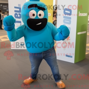 Costume mascotte de gant de...