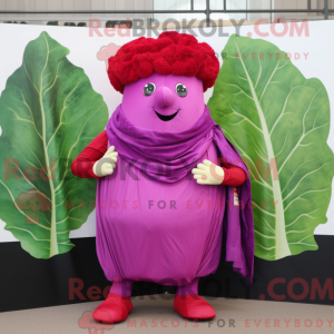 Magenta Cabbage Leaf...