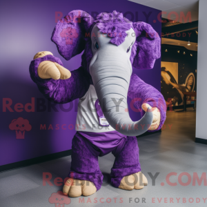 Personaggio mascotte mammut...
