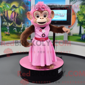 Máscara de Macaco Rosa...